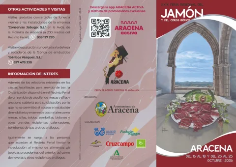 Image for the story: Aracena celebrates its XXIX Ham Fair on the weekends of October 16 to 18 and 23 to 25