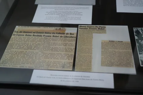 Image for the story: The Moguer house-museum vindicates Zenobia Camprubí on the 70th anniversary of the Nobel Prize to Juan Ramón Jiménez