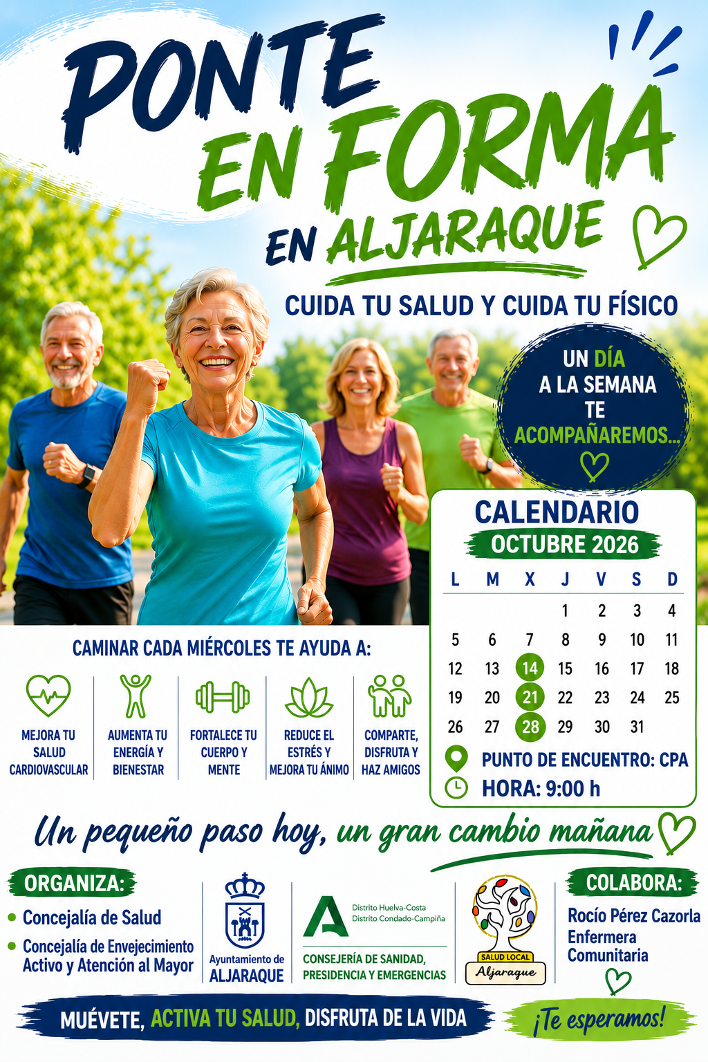 Guided walk "Get in shape in Aljaraque" (October 28)