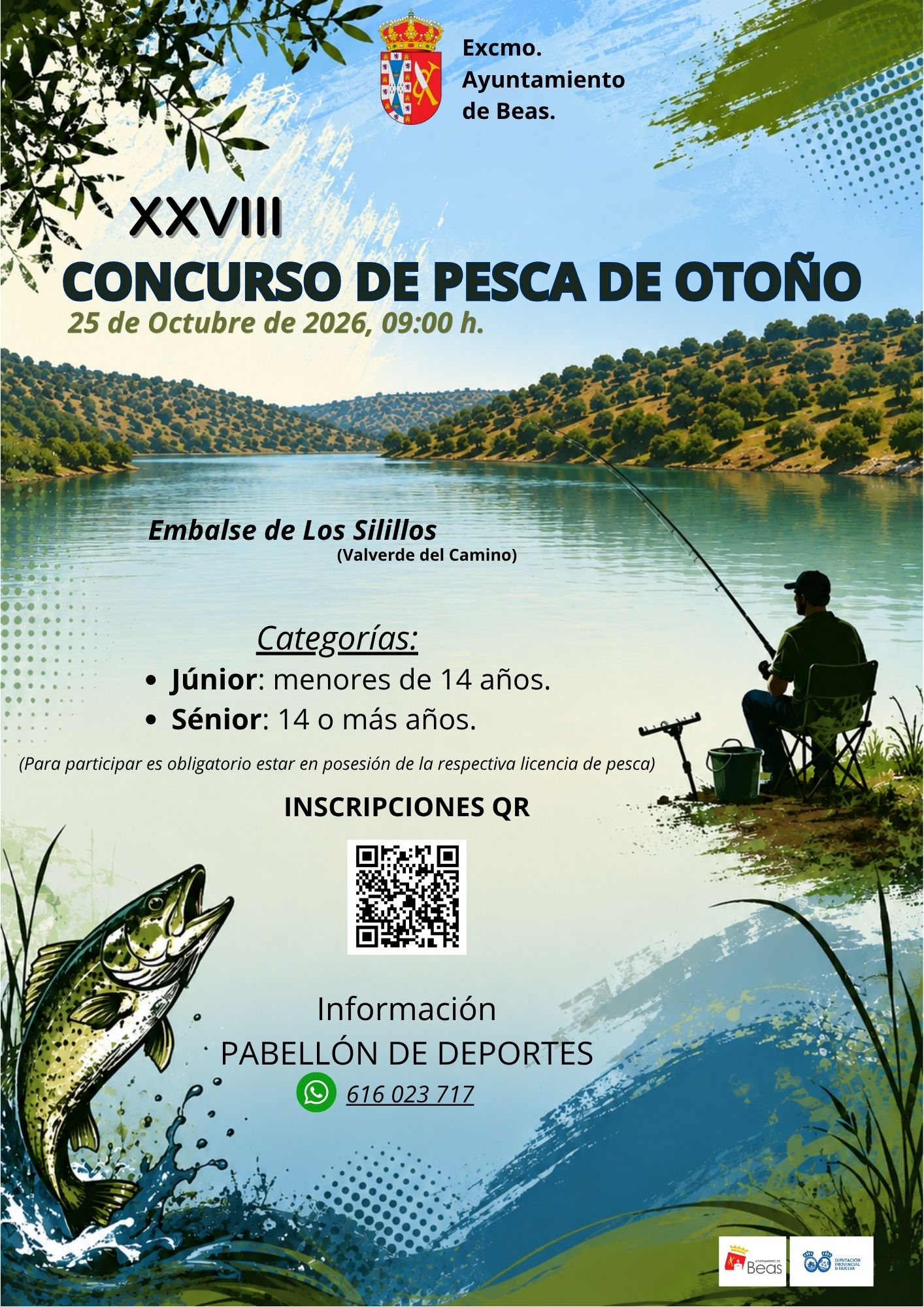 Imagen de la noticia: Beas convoca su XXVIII Concurso de Pesca de Otoño para el 25 de octubre