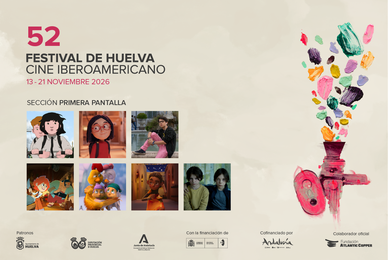 Imagen de la noticia: El Festival de Huelva lleva el cine a las aulas con siete películas del 13 al 21 de noviembre