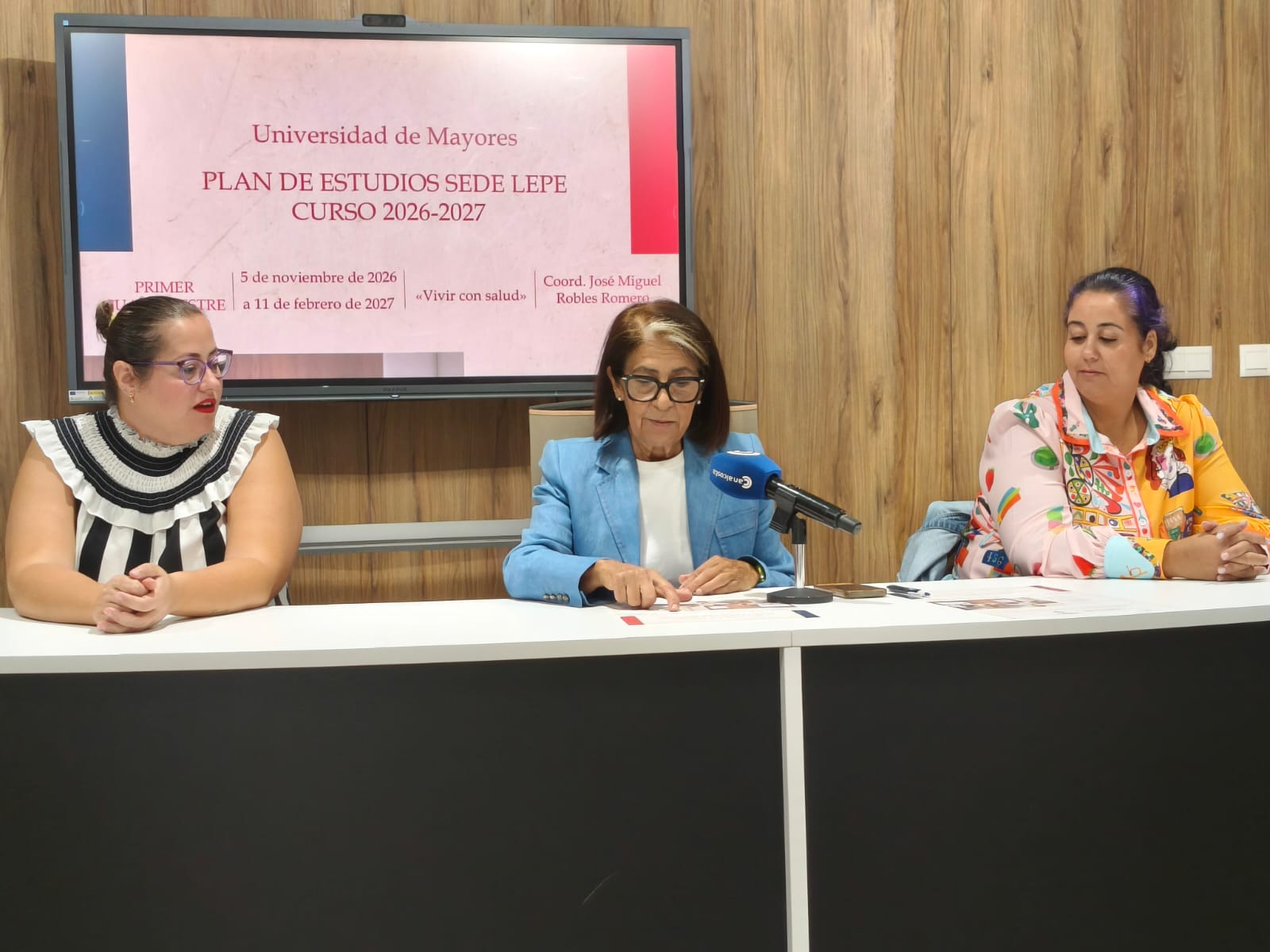 Imagen de la noticia: La Universidad de Mayores de Lepe abre el curso con salud e inteligencia artificial